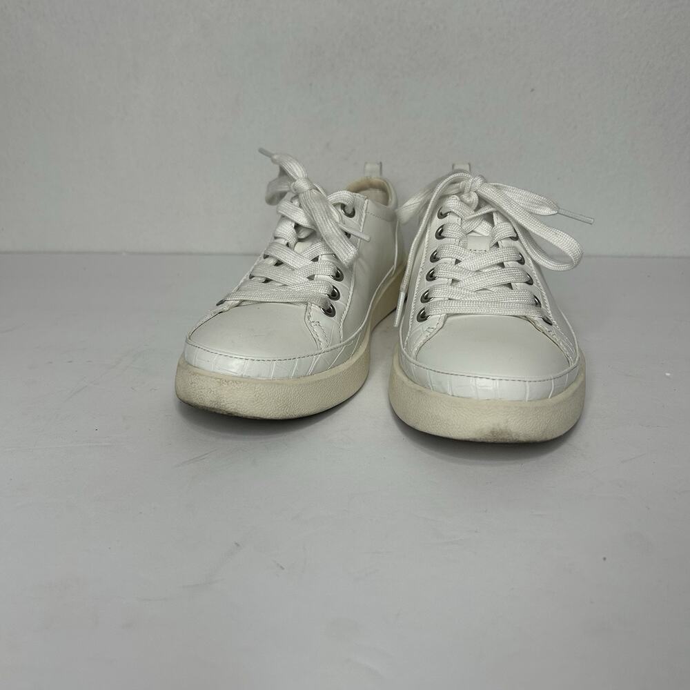 Vionic Women’s 7.5 EU 38 Winny White Leather Casual Comfort Sneakers Clean - Picture 4 of 8